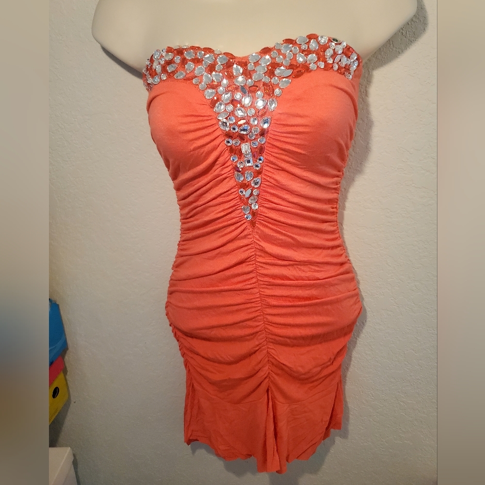 Tube top dress